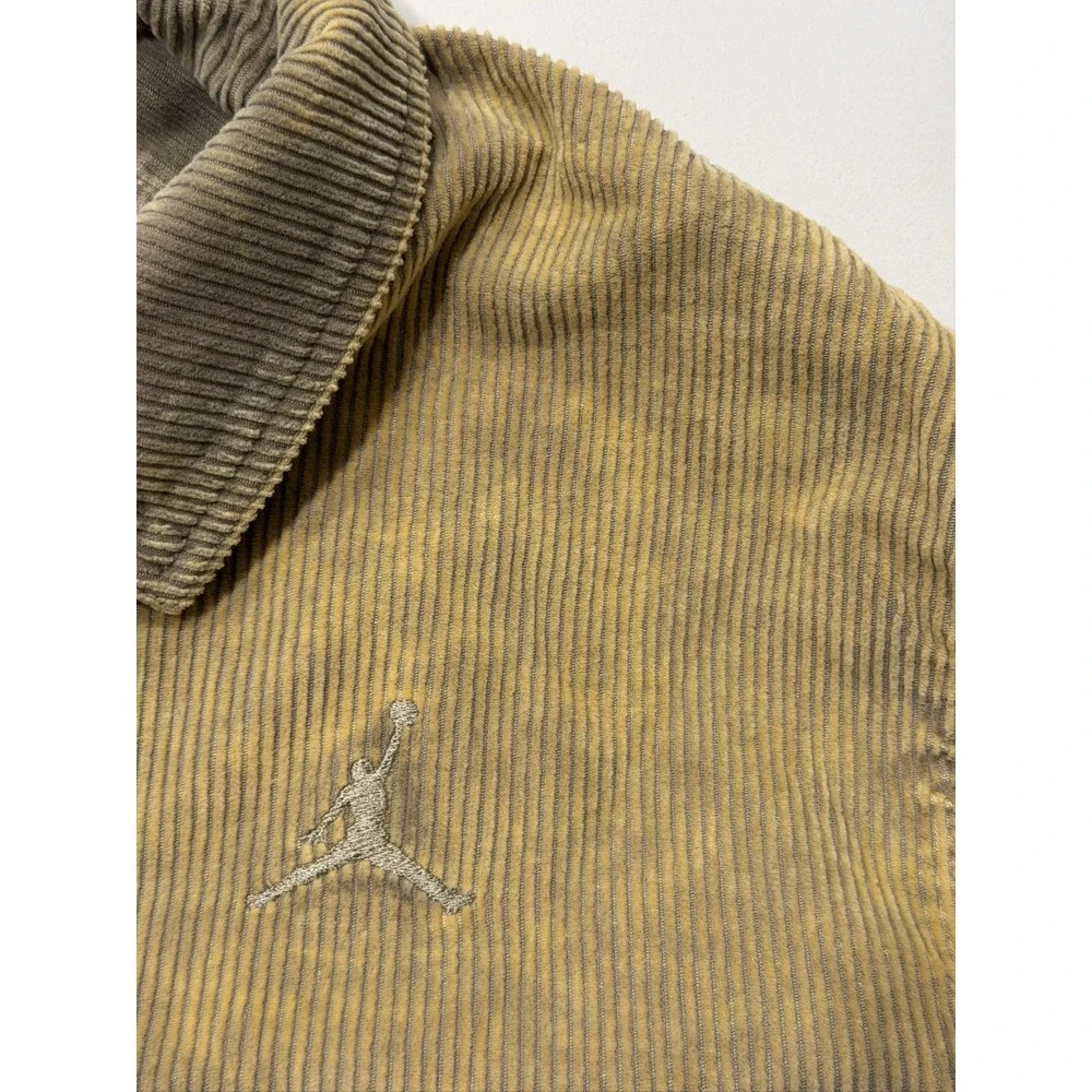 Jordan Flight Corduroy Chore Jacket Men's XL Tan IF1825-247 NWT